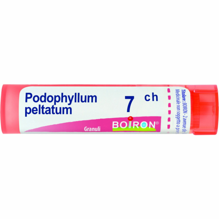 Boiron Podophyllum Peltatum 7ch Remedio Homeopático En Gránulos