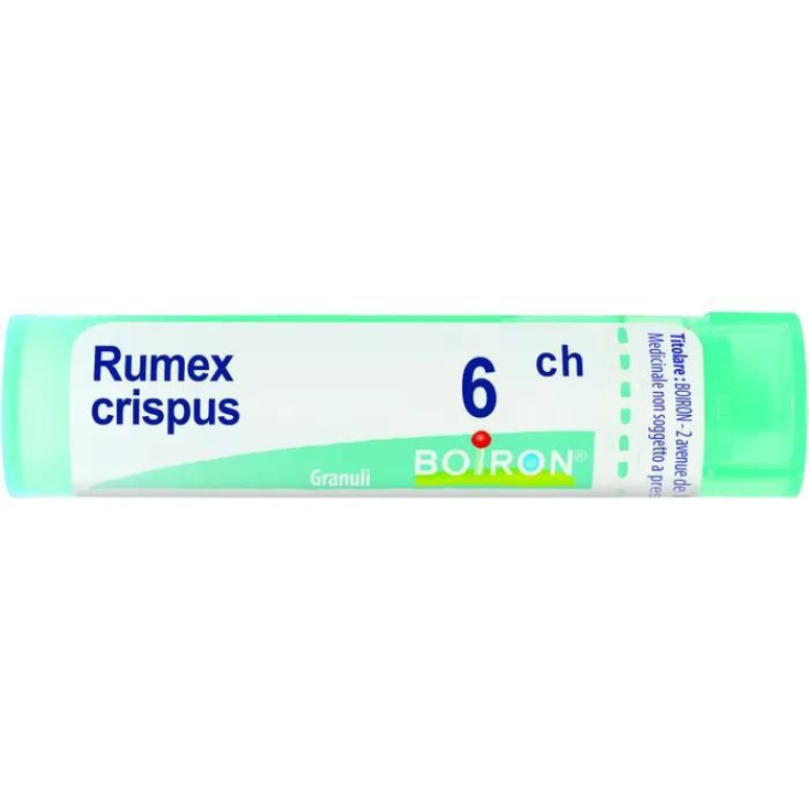 Boiron Rumex Crispus 6ch Remedio Homeopático En Gránulos