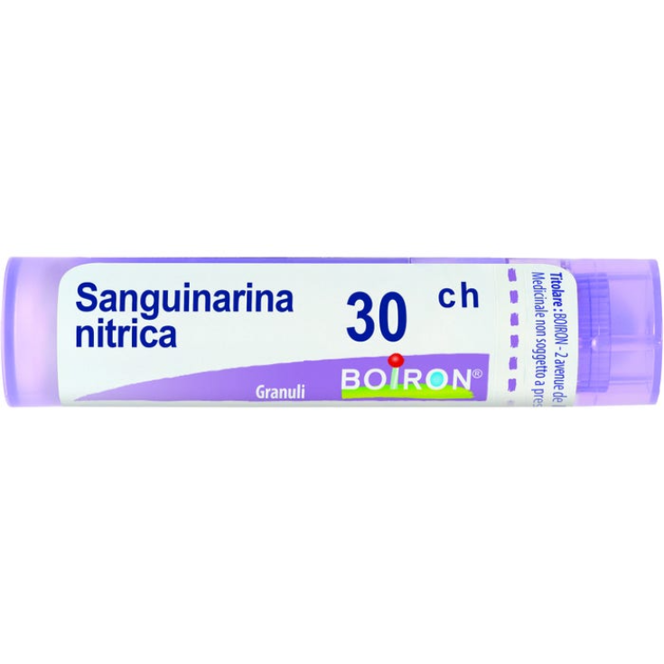 Boiron Sanguinarina Nitrica 30ch Gránulos Remedio Homeopático