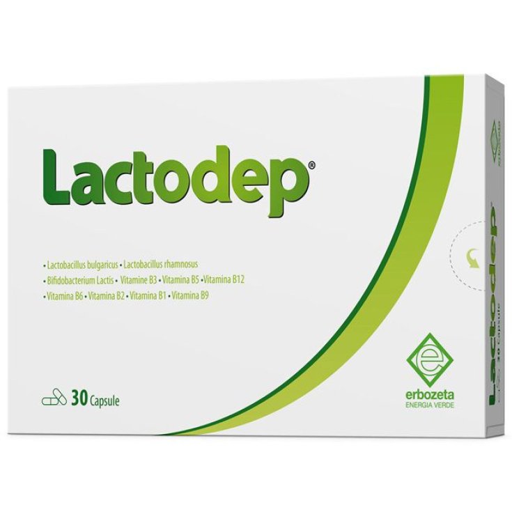 Erbozeta Lactodep Complemento Alimenticio 30 Cápsulas