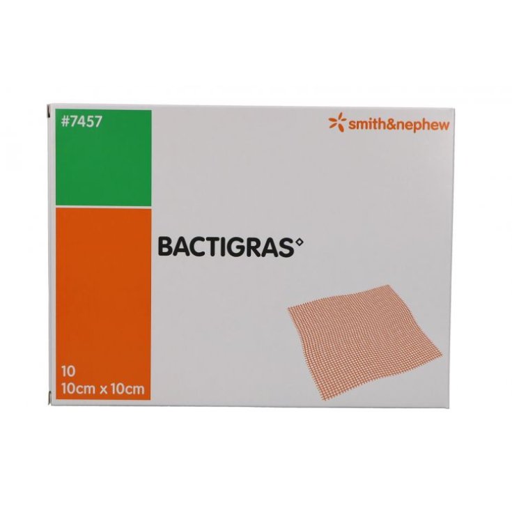 Bactigras Smit & Nephew 10 Gasa Medicinal 10x10cm