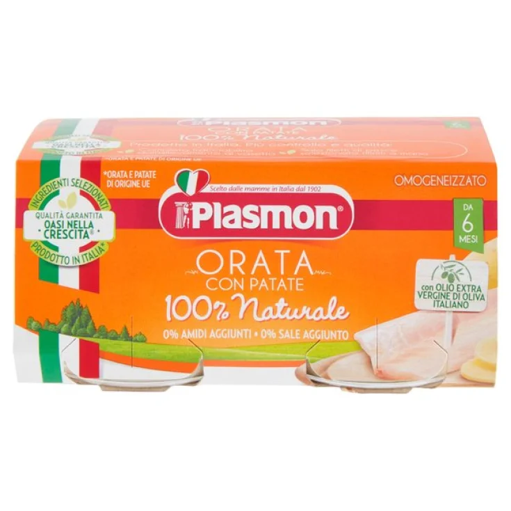 Besugo con patatas Plasmon 2x80g