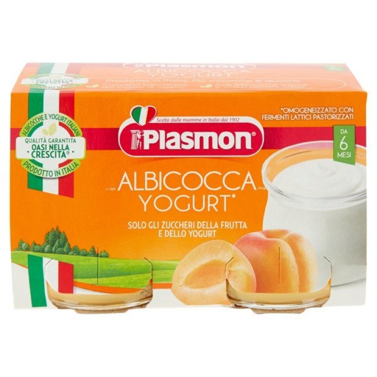 Yogur Plasmon Albaricoque 2x120g