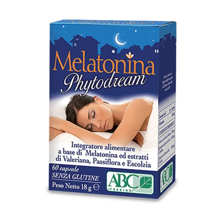 Abc Trading Melatonina Phytodream Complemento Alimenticio 60 Cápsulas