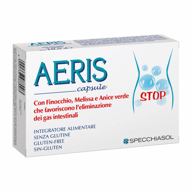 Specchiasol Aeris Cápsula Complemento Alimenticio Sin Gluten 30 Cápsulas