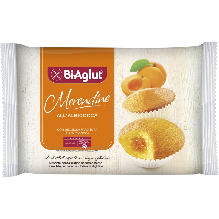 Biaglut Albaricoque Snacks Sin Azúcar Añadido Sin Gluten 180g