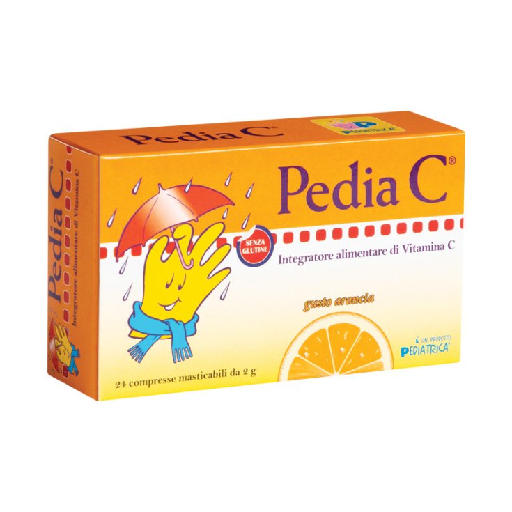 Pedia C® PEDIATRIC Orange® 24 Comprimidos Masticables