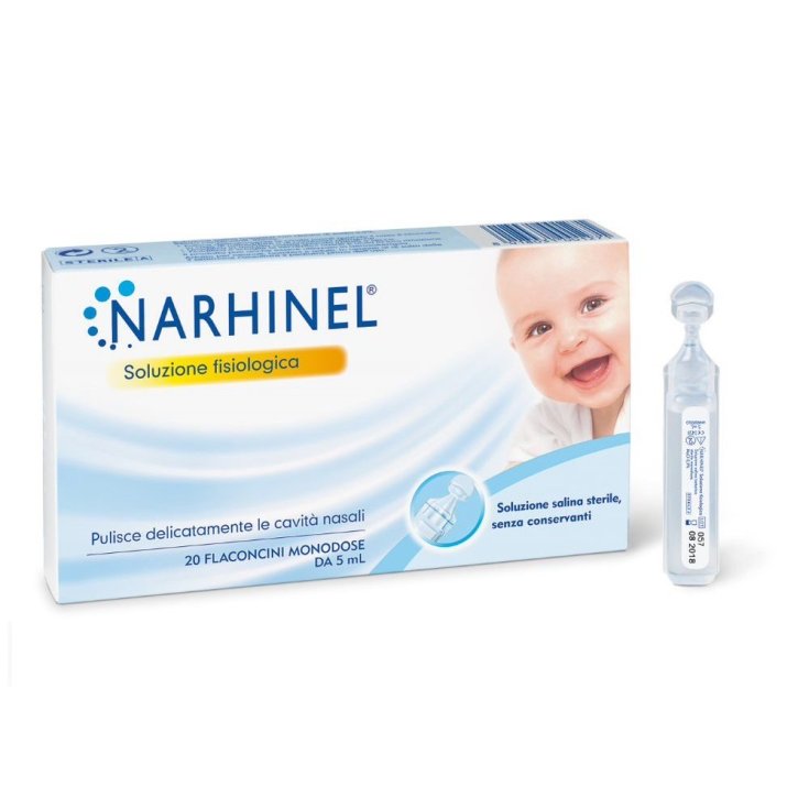 Narhinel Solución Fisiológica 20 Viales