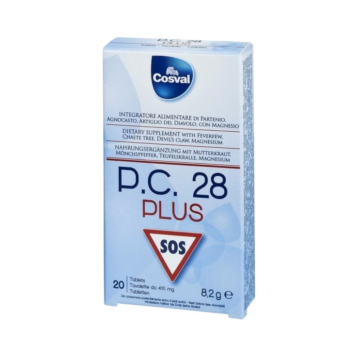 Cosval PC 28 Plus Complemento Alimenticio 20 Comprimidos de 410mg