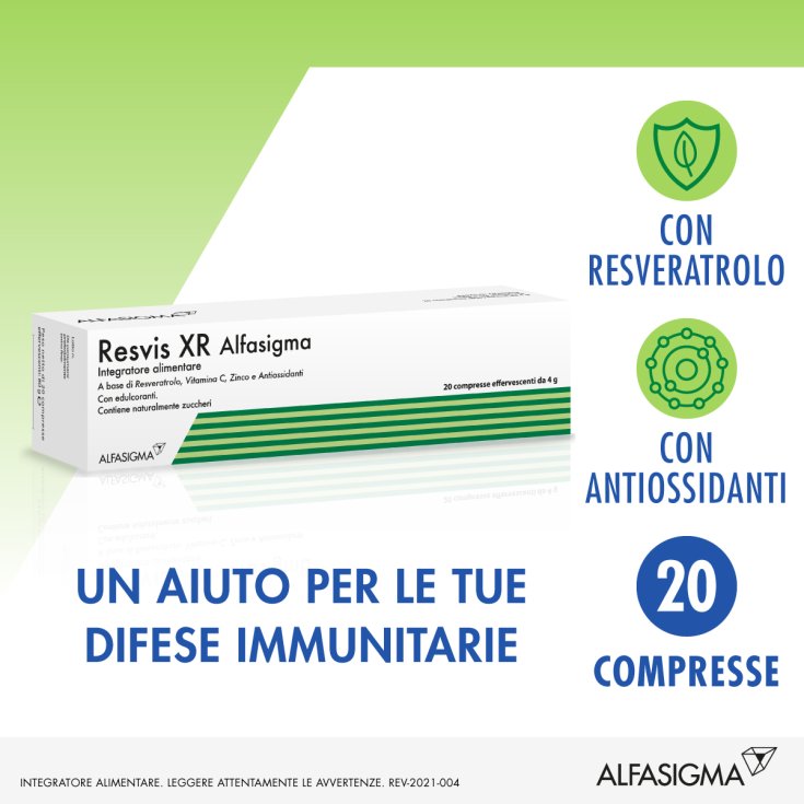 Resvis XR Alfasigma 20 Comprimidos Efervescentes