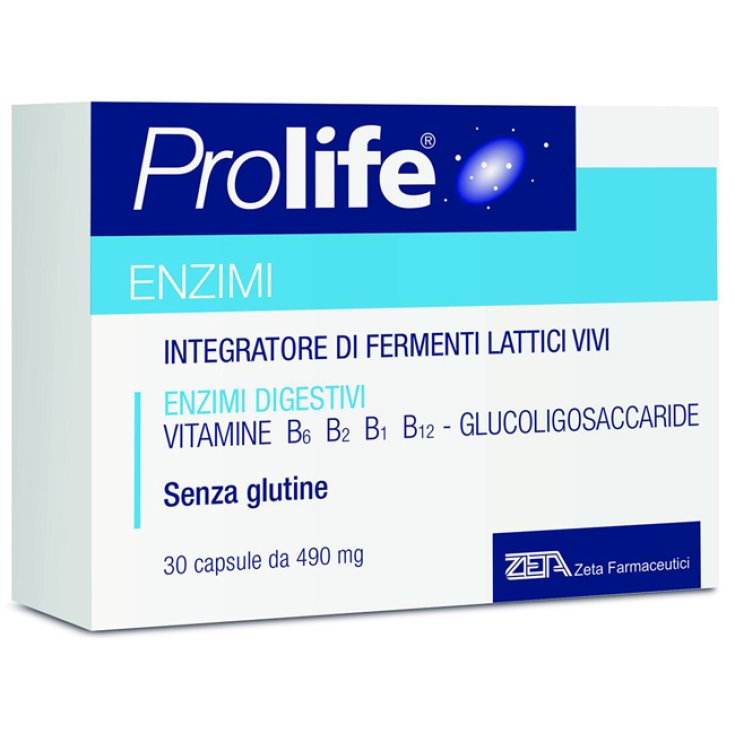 ProLife Enzimi Zeta Farmacéutici 30 Cápsulas