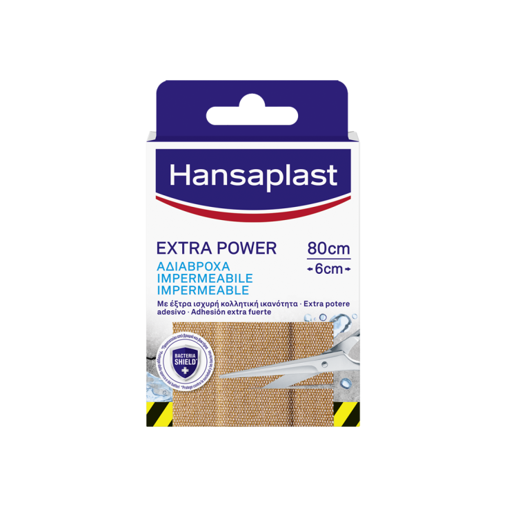 Elastoplast Extra Power 80x6cm 8 Tiras