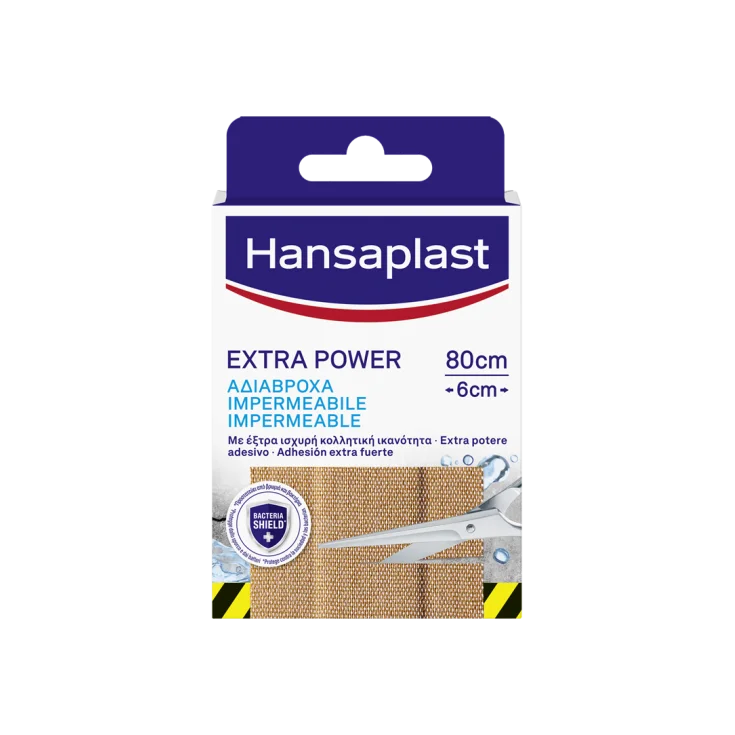 Elastoplast Extra Power 80x6cm 8 Tiras