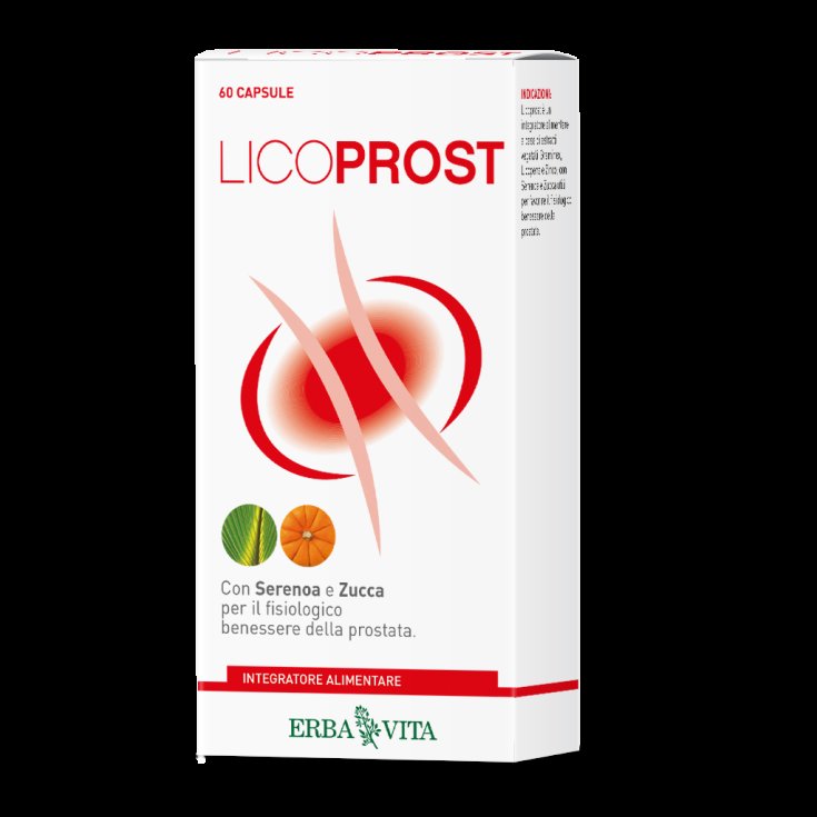 ErbaVita Licoprost Complemento Alimenticio 60 Capsulas 500mg