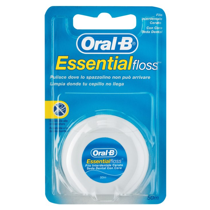 Oral-B® Essentialfloss™ Hilo Dental Encerado 50mt