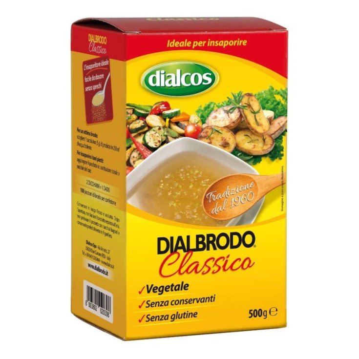 Dialcos Dialbrodo Classico Granulado Vegetal Sin Gluten 500g