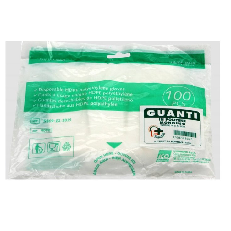 Farvisan Guantes Desechables 100 Piezas