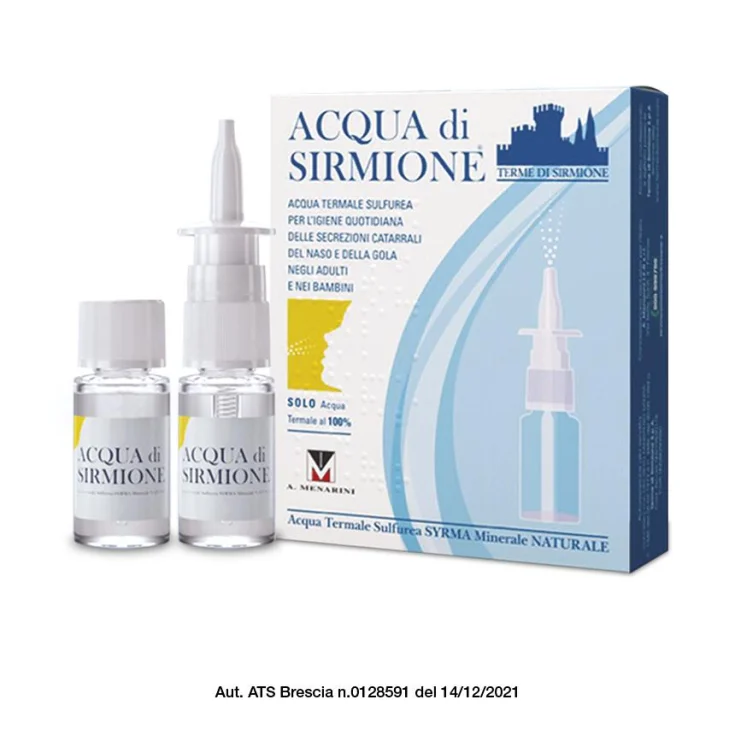 Agua De Sirmione Terme Di Sirmione Menarini 6x15ml