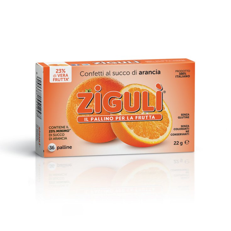 Ziguli Naranja 36 Bolas 22g