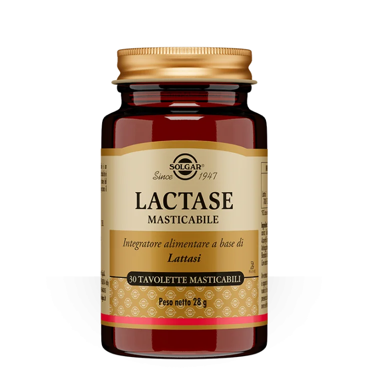 Lactasa Solgar 30 Comprimidos Masticables