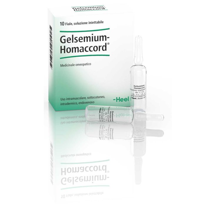 Gelsemium Homaccord® Heel 10 Viales de 1,1ml
