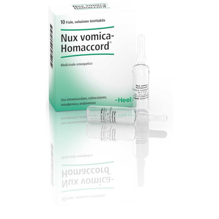 Nux Vomica-Homaccord Heel 10 Viales De 1,1ml