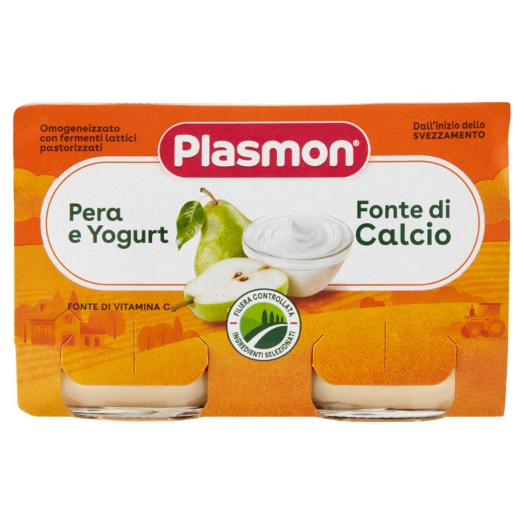 Plasmon Sapori Di Natura Snack Yogurt Y Pera 120gx2pz