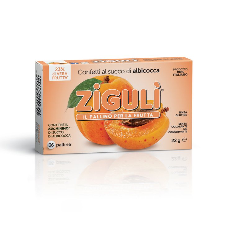 Ziguli Albaricoque 36 Bolas 22g