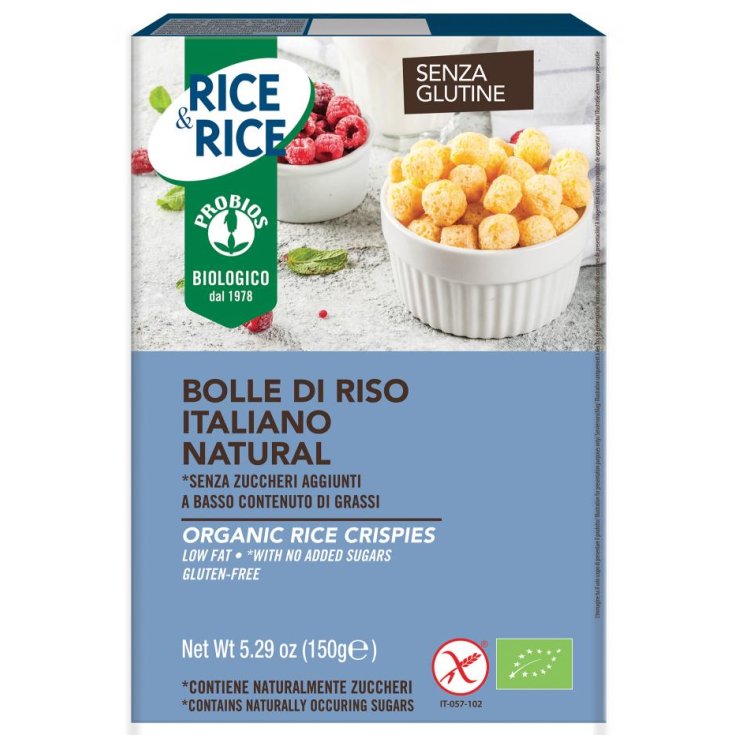 Rice & Rice Natural Probios Burbujas De Arroz 150g