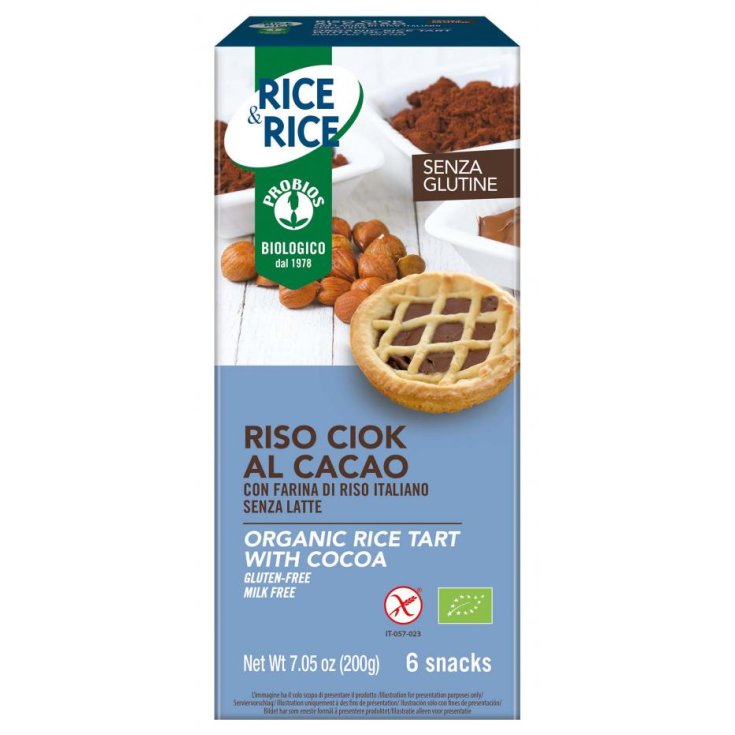 Rice & Rice Ciok Arroz Con Cacao Probios 6x33g