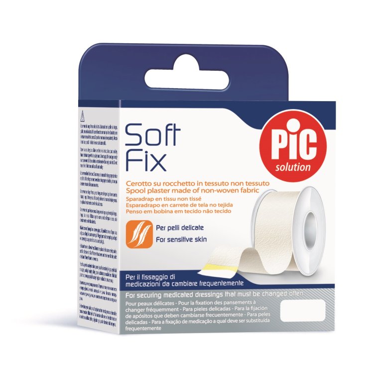 Pic Parche Soft Fix En Bobina 1,25cmx5m Con Troquel