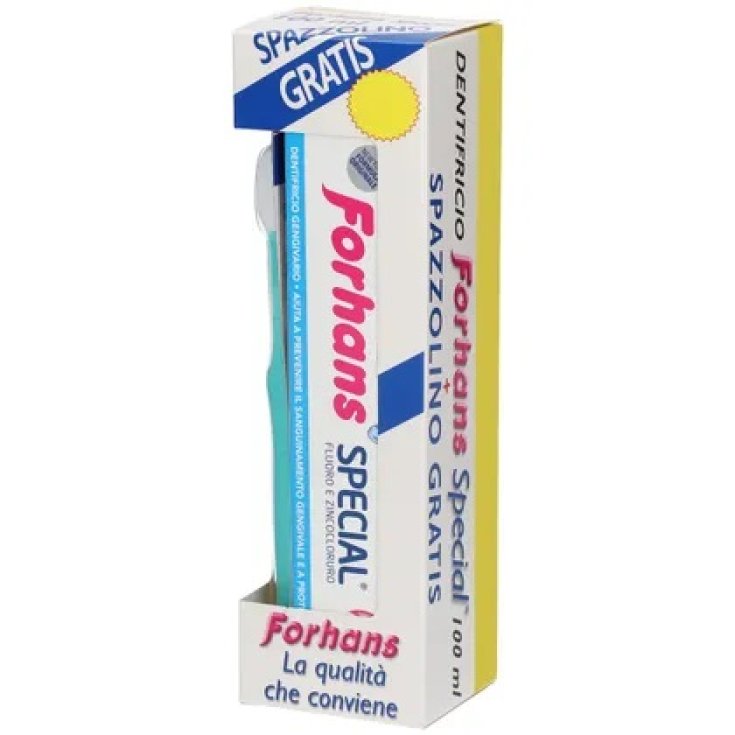 Forhans Pasta de Dientes Especial 100ml + Cepillo de Dientes