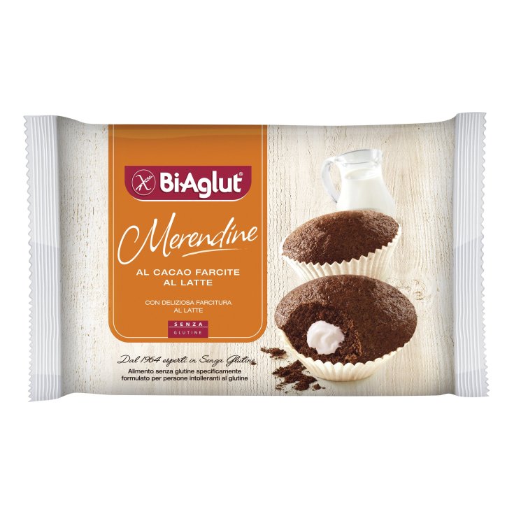 Snacks de Cacao Rellenos de Leche Bi-Aglut 200g