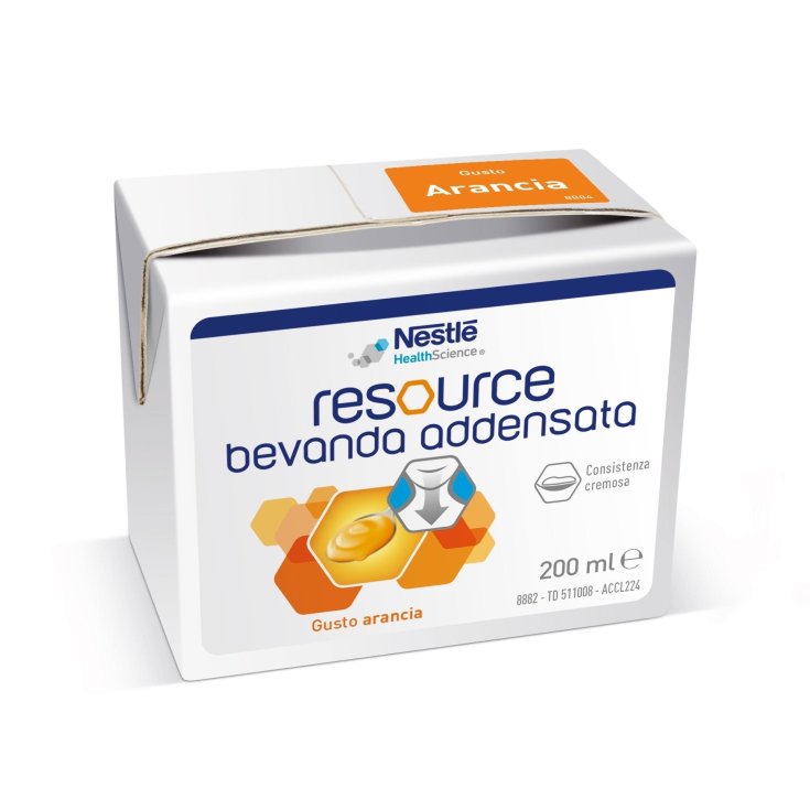 Nestlé Health Science Resource Bebida espesada de naranja Fácil de tragar Listo para usar 200ml