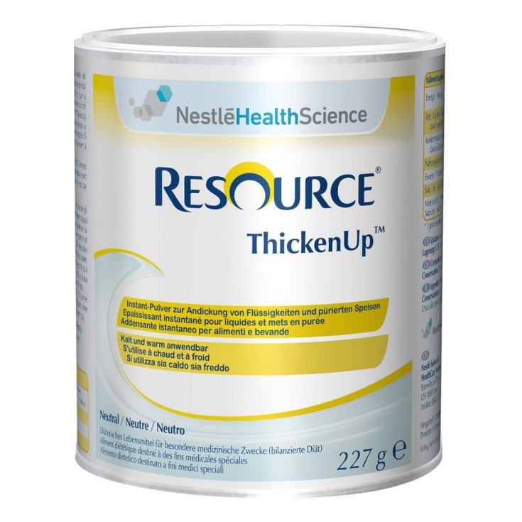 Nestlé Health Science Resource ThickenUp Polvo espesante instantáneo para bebidas y alimentos 227 g