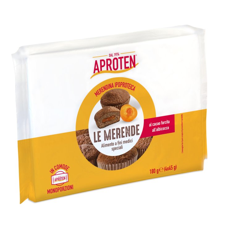 Aproten Snack Con Cacao Y Albaricoque Hipoproteico Sin Azúcar 180g