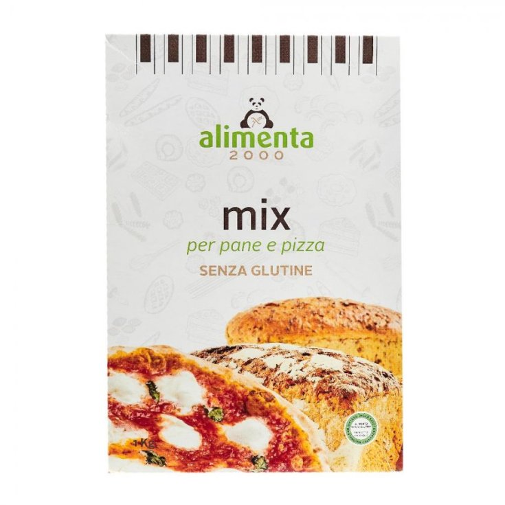 Alimenta 2000 Mezcla de Harina Sin Gluten Pan Pizza 1kg