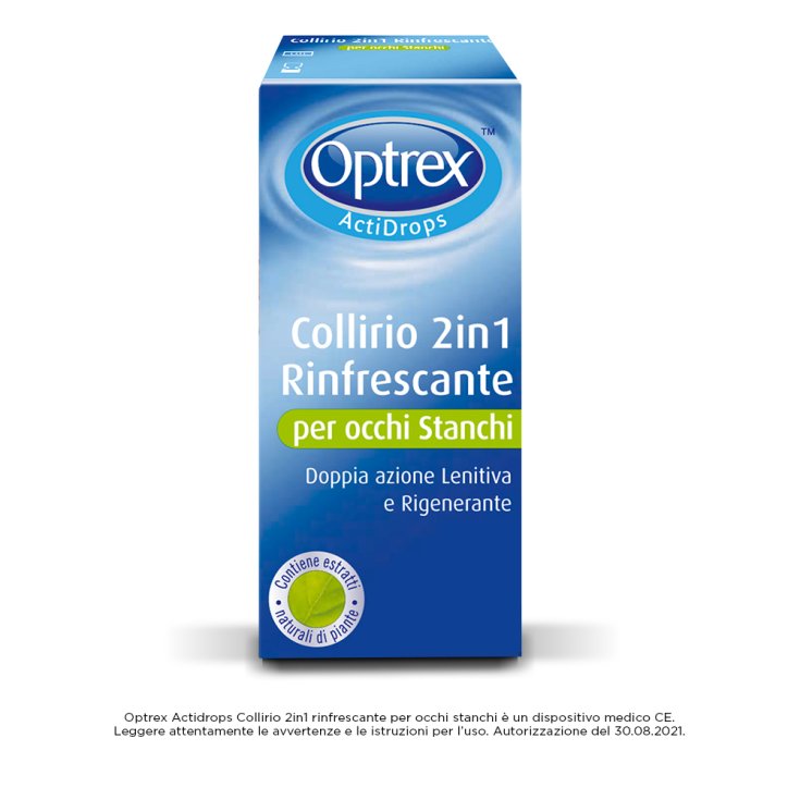 ActiDrops Colirio Refrescante 2en1 Optrex 10ml