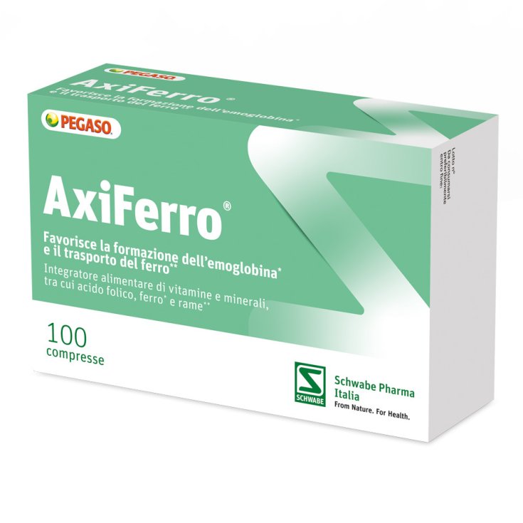 Pegaso® AxiFerro® Complemento Alimenticio 100 Comprimidos