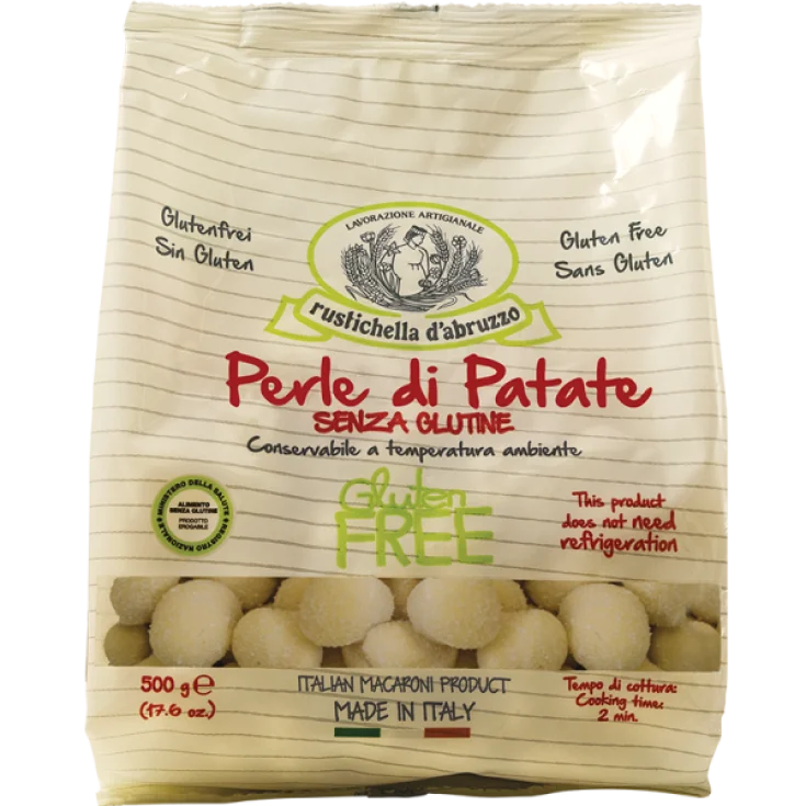 Rustichella D'Abruzzo Perlas De Patata Sin Gluten 500g