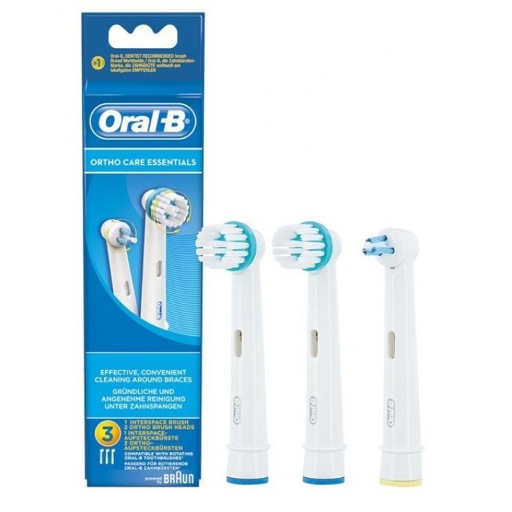 Oral-B® Ortho Care Essentials - Cabezales de repuesto 3 piezas