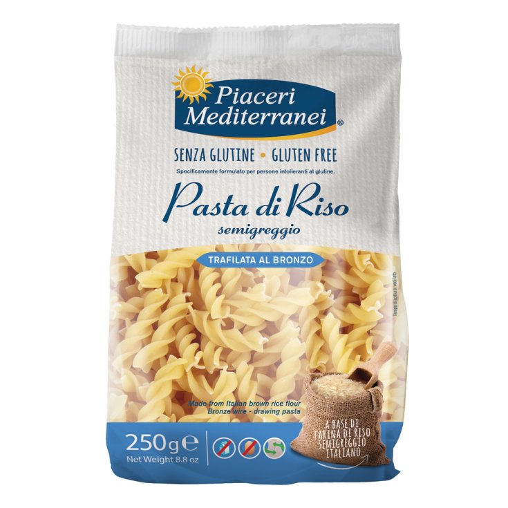 Piaceri Mediterranei Fusilli Pasta De Arroz Sin Gluten 250g