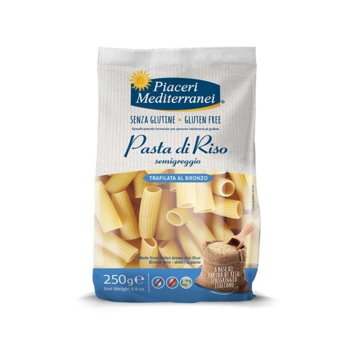 Piaceri Mediterranei Rigatoni Pasta De Arroz Sin Gluten 250g