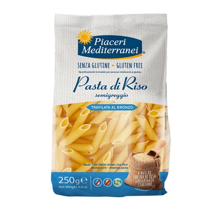 Piaceri Mediterranei Penne Rigate Pasta De Arroz Sin Gluten 250g