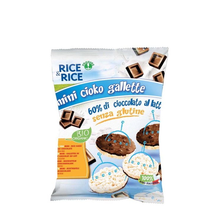 Rice & Rice Mini Cioko Galleta Con Chocolate Negro Probios 60g