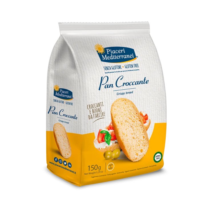 Piaceri Mediterranei Pan Crujiente Sin Gluten 150g