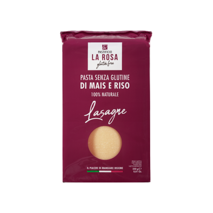 Pastificio La Rosa Lasaña Pasta Sin Gluten 250g