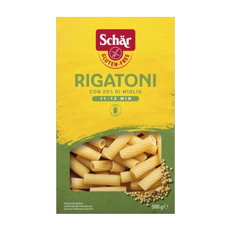 Schar Pasta Sin Gluten Rigatoni 500g