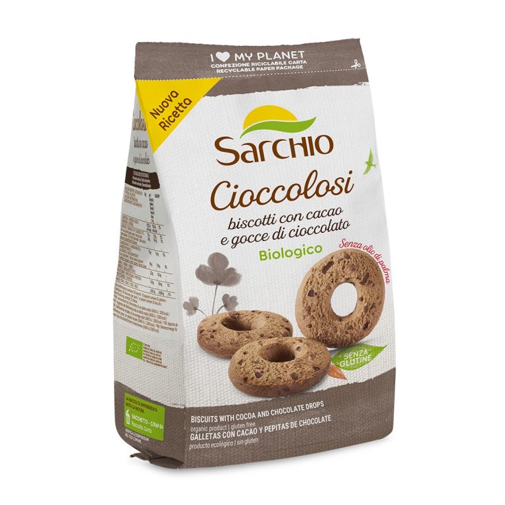 Sarchio Galletas Bio Con Pepitas Choc Puro 200g