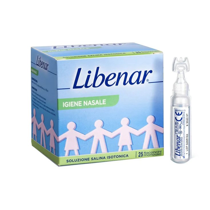 Libenar® Solución Salina Isotónica Estéril 25 Viales Desechables